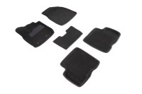 SEINTEX Ворсовые 3D коврики RENAULT ARKANA черные (комплект) 92727