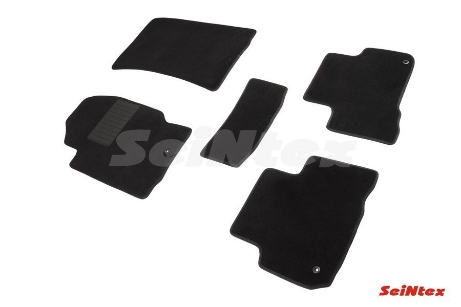 SEINTEX Ворсовые коврики LUX SSANG YONG REXTON III (комплект) 89635 (2012-2017) + перемычка