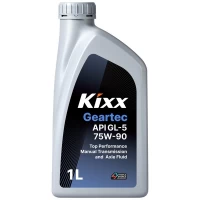 Kixx масло трансмиссионное Geartec GL-5 75W-90 (1л) L2962AL1R1
