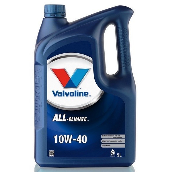 Масло моторное Valvoline ALL CLIMATE 10W-40 (5л) 872776