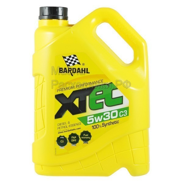 BARDAHL XTEC 5W-30 SN C3 Масло моторное (5л) 36303
