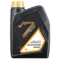 Масло для 4-тактных двигателей S-oil SEVEN 4T SCOOTER 10W-30 (0.8л) DRAGON