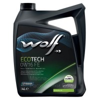 WOLF ECOTECH 0W-16 FE Масло моторное (4л) 8337277