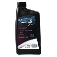 WOLF COOLANT LONGLIFE G12+ -36C Антифриз розовый готовый (1л) 8325885