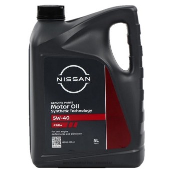 Масло моторное Nissan 5W-40, 5л / KE900-90042