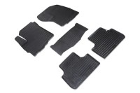Коврики резиновые с рисунком "Сетка" CITROEN C4 AIRCROSS 2012- (комплект) SEINTEX 82889