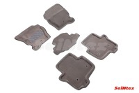 SEINTEX Ворсовые 3D коврики LR DISCOVERY III 2004-2009/IV 2009-2017 серые (комплект) 84124