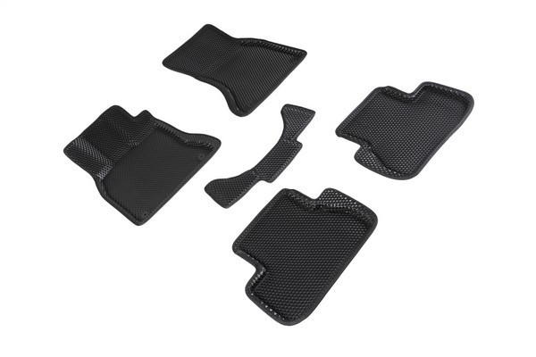 Коврики 3D EVA "РОМБ" Audi A4 (B8) 2007-2015 черные (комплект) 95262 SEINTEX