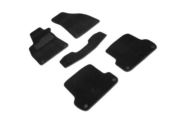 SEINTEX Ворсовые коврики LUX AUDI A4 B7 (комплект) 88665 (2004-2007)
