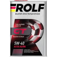 Масло моторное 5W-40 ROLF GT SN/CF (АКЦИЯ 4л + 1л) 322405