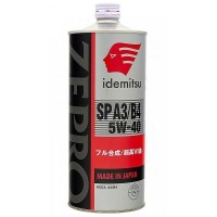 Масло моторное IDEMITSU ZEPRO EURO SPEC 5W-40 SP A3/B4 (1л) 30006054001