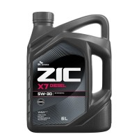 Масло моторное ZIC X7 Diesel 5W-30 (6л) 172610