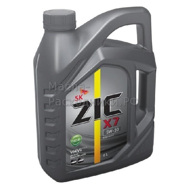 Масло моторное ZIC X7 Diesel 5W-30 (6л) 172610