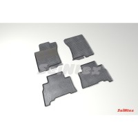 Коврики резиновые с рисунком "Сетка" TOYOTA LAND CRUISER PRADO 150 2009- (комплект) SEINTEX 81774
