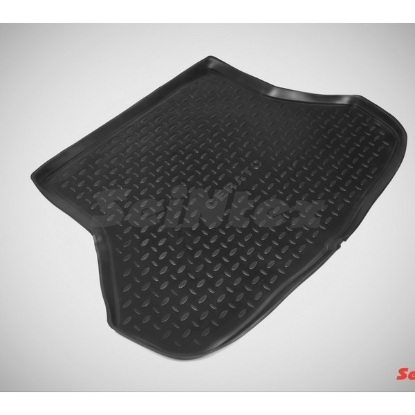 SEINTEX Коврик в багажник KIA CERATO (полимерный) черный (шт) (2009-2013) 01502