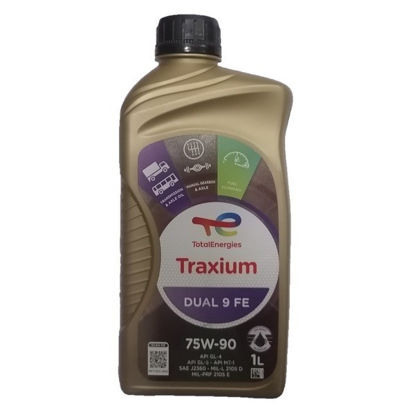 Масло трансмиссионное Total TRANSMISSION DUAL 9 FE 75W-90 (1л) 201656