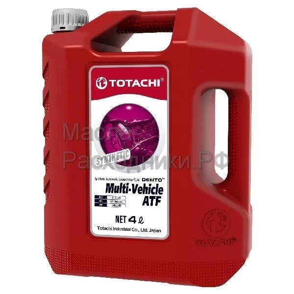 Жидкость для АКПП TOTACHI DENTO ATF Multi-Vehicle (4л) 4589904528705