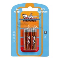 Батарейки AA HR6 аккумулятор Ni-Mh 1300 mAh (2 шт) AIRLINE AA1302