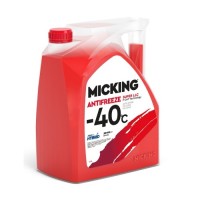 Антифриз MICKING ANTIFREEZE SUPER LLC P-OAT Tehnology -40C (красный) 5кг MA1008