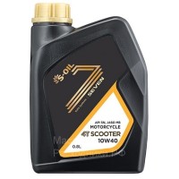 Масло для 4-тактных двигателей S-oil SEVEN 4T SCOOTER 10W-40 (0.8л) DRAGON