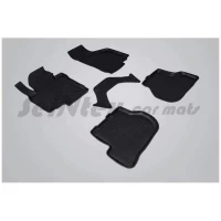 SeiNtex Комплект ковриков VOLKSWAGEN Jetta 2005-/ GOLF V, VI 2003-/ SKODA Octavia A5 2008- (с высоким бортом) 82293