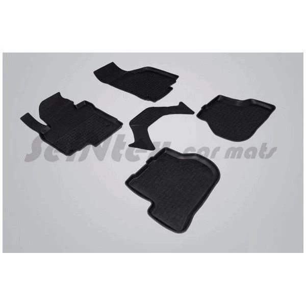 SeiNtex Комплект ковриков VOLKSWAGEN Jetta 2005-/ GOLF V, VI 2003-/ SKODA Octavia A5 2008- (с высоким бортом) 82293