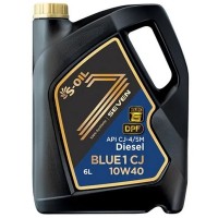 Масло моторное S-oil SEVEN BLUE1 CJ-4/SM ACEA E9/E7 10W-40 (6л) BL110W4006 DRAGON