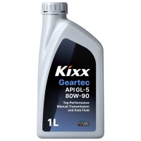Kixx масло трансмиссионное Geartec GL-5 80W-90 (1л) L2983AL1R1