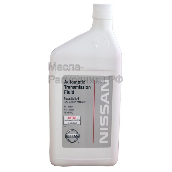 999MP-MTS00P Nissan ATF Matic-S, (0,946л)