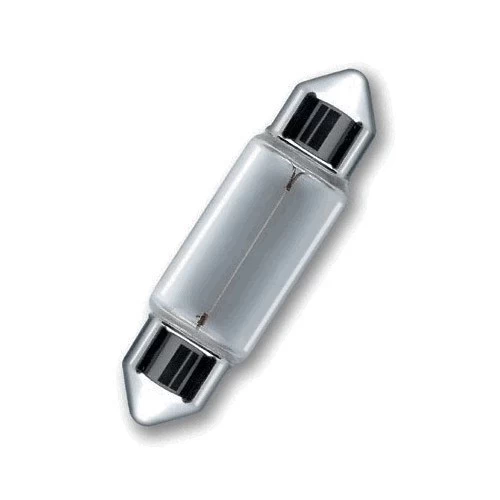 Автолампа C5W (5W) SV8,5-8 двухцокольная 35мм 12V 6418 4050300838397 OSRAM (комплект 10 шт)