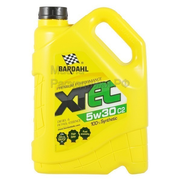 BARDAHL XTEC 5W-30 SN/CF C2 Масло моторное (5л) 36533