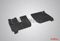 Коврики резиновые с рисунком "Сетка" IVECO STRALIS 450ES (комплект) SEINTEX 84072