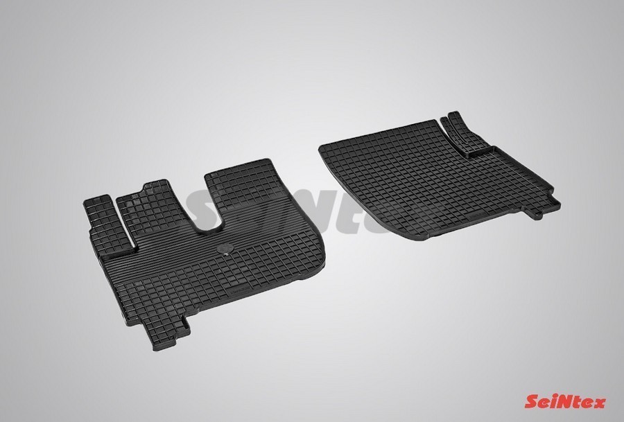 Коврики резиновые с рисунком "Сетка" IVECO STRALIS 450ES (комплект) SEINTEX 84072