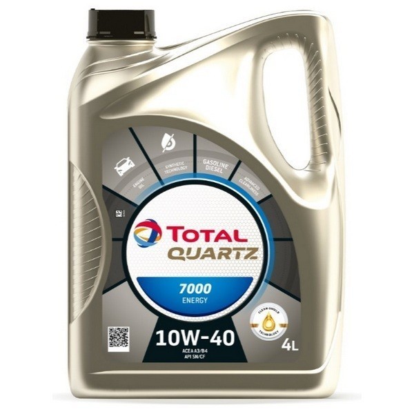 Масло моторное Total QUARTZ 7000 ENERGY 10W-40 (4л)  214113