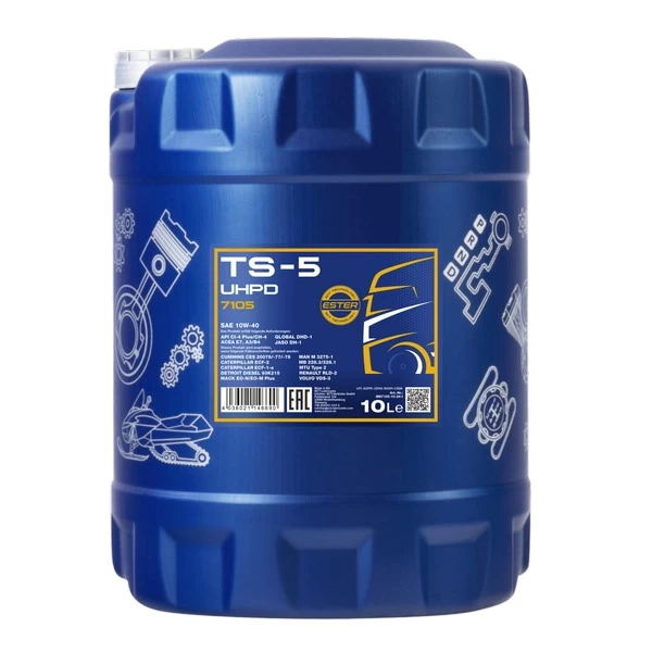 MANNOL 7155 масло моторное TS-5 UHPD EXTRA 10W-40 (10л) 715510