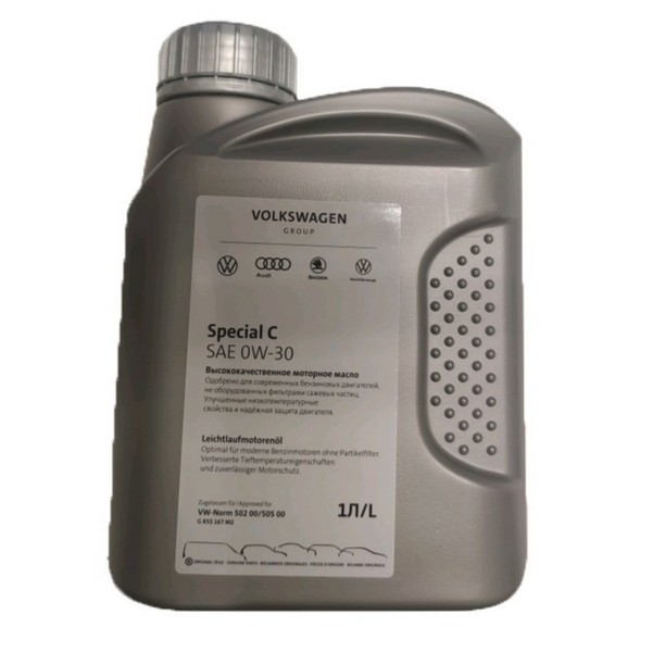 VAG Special C 0W-30 Масло моторное VW 502.00/505.00/504.00/507.00 (пластик) (1л) / GR55167M2