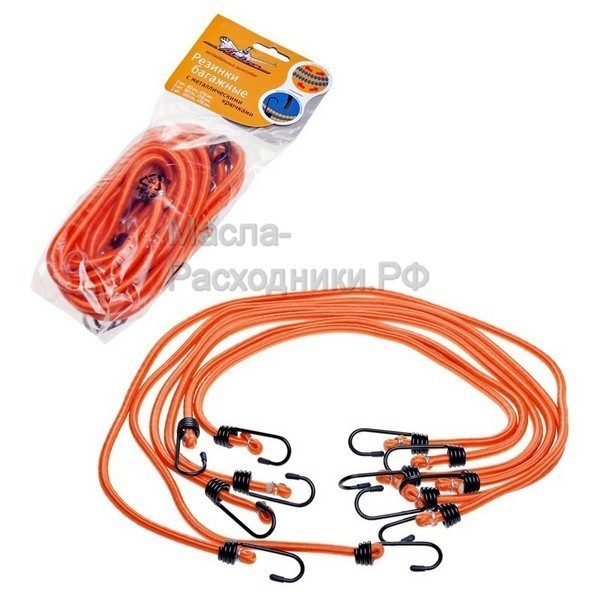 Набор резинок для крепления груза (6 шт) (металлические крючки) AIRLINE ASR04