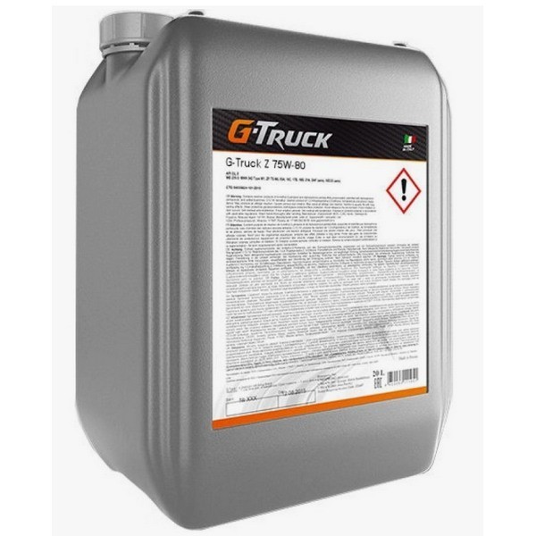 Масло трансмиссионное Масло G-Truck Z 75W-80 (20л) 253640015