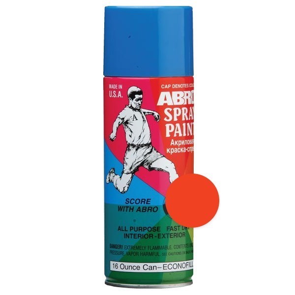 Краска (аэрозоль) ABRO SP-073 (красная) (473 мл)