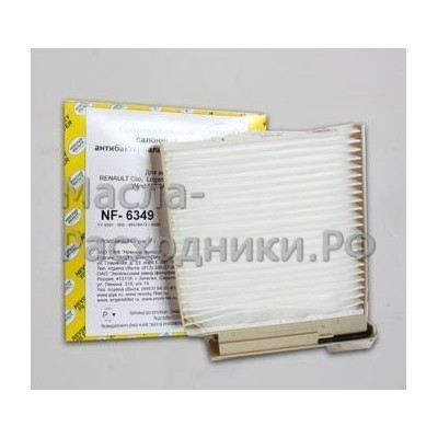 Фильтр салонный NF-6349 RENAULT Logan, Nissan Note, Lada Largus