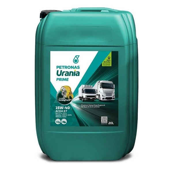 Масло моторное PETRONAS URANIA PRIME 15W-40 (20л) 88018R41EU