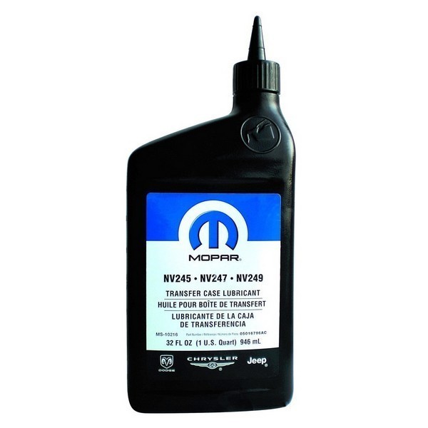 Масло трансмиссионное Mopar для раздаточной коробки NV-245, 247, 249 5016796AA/AC (0,946л)