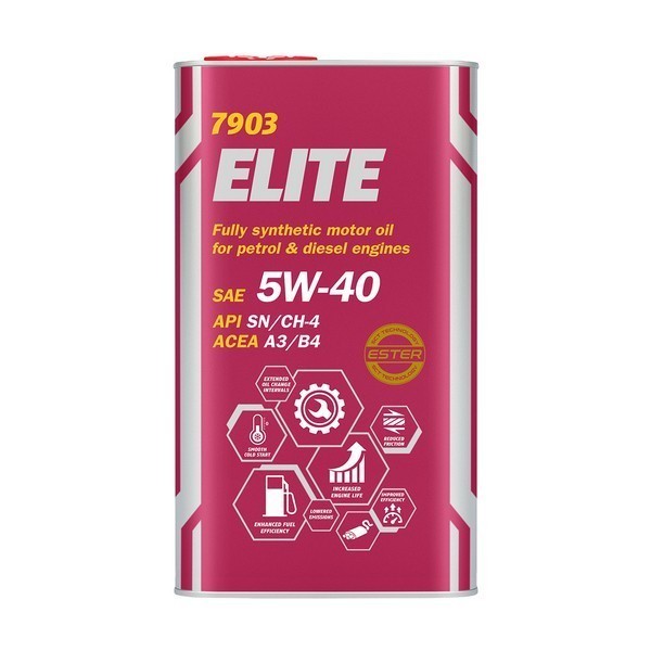 MANNOL ELITE 5W-40 Масло моторное (1л) 1005M