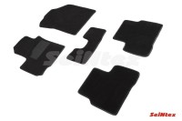 SEINTEX Ворсовые коврики LUX SUZUKI SWIFT (комплект) 89634 (2011-2017) + перемычка