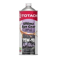 Масло трансмиссионное TOTACHI Ultima Syn-Gear GL-4 75W-90 (1л) G3501