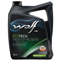 WOLF ECOTECH 5W-20 SP/RC Масло моторное (4л) 1047277