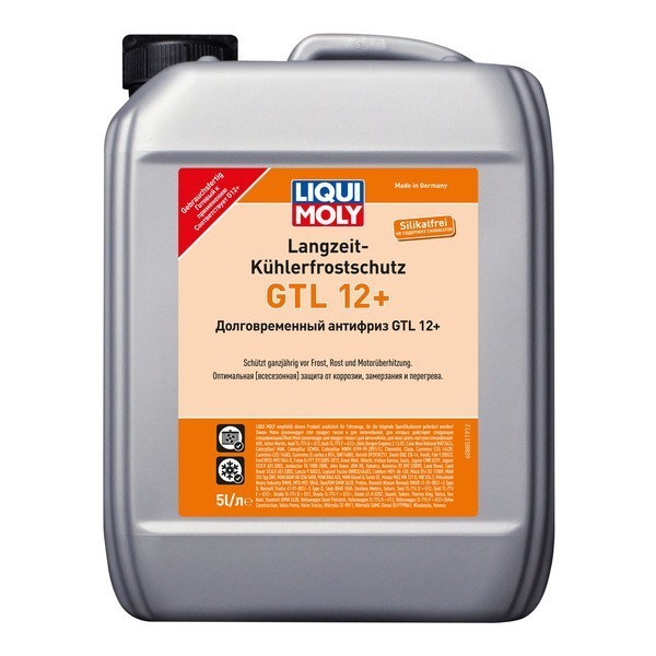 Долговременный антифриз Liqui Moly Langzeit Kuhlerfrostschutz GTL 12 Plus (5л) 8851