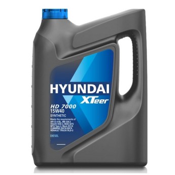 Моторное масло HYUNDAI Xteer HD 7000 15W-40 (5л) 1051238