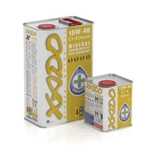 Масло моторное Xado Atomic OIL Diesel 15W-40 CI-4 (5л) XA20314