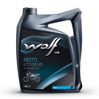WOLF MOTO 4T 10W-30 Масло моторное (4л) 1043811